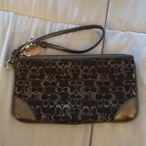 Coach wristlet